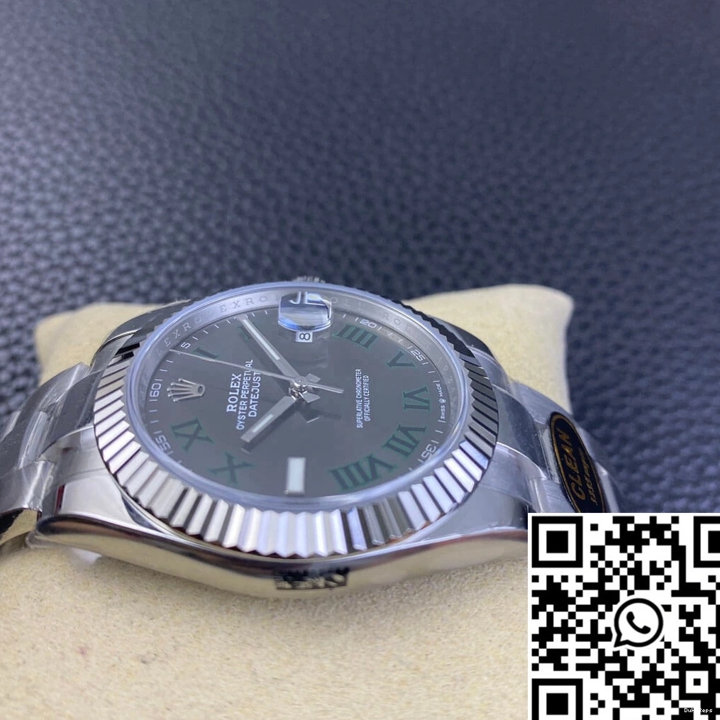 Clean Rolex Dial Grey M126334-0021 Datejust Factory 0507
